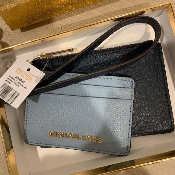 Michael Kors cardholder Wallet duo set. Wristlet - Picture 2 of 8